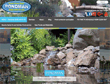 Tablet Screenshot of ourponds.com